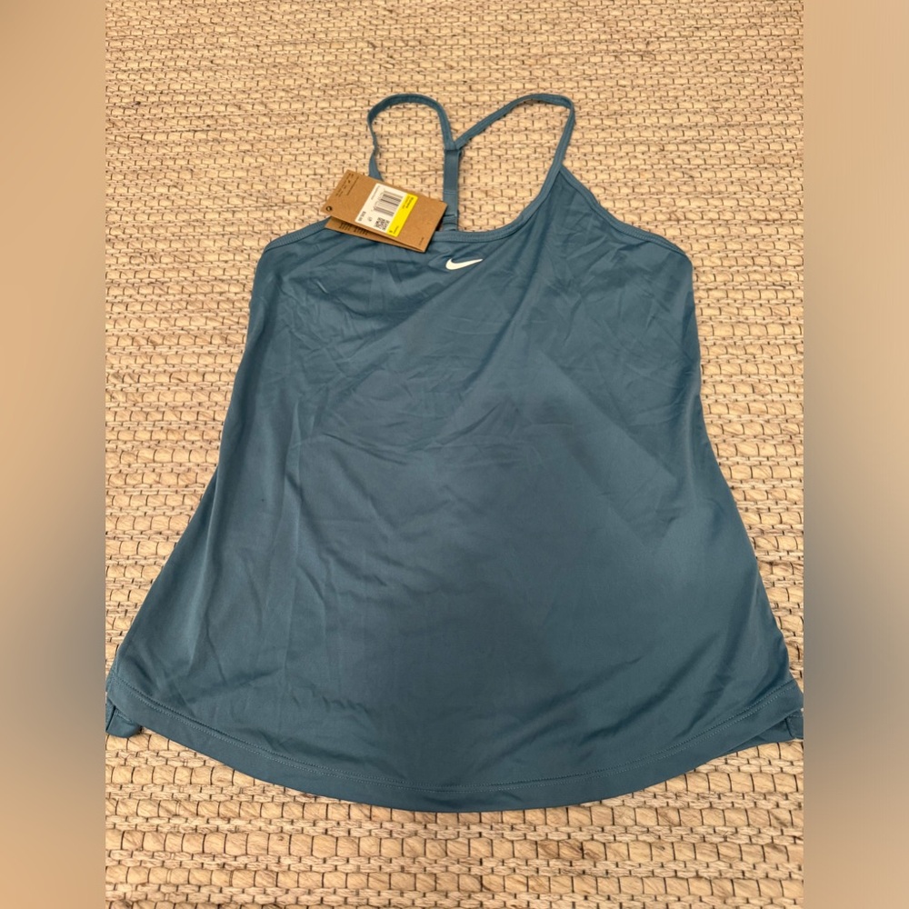 Nike Training Racerback Tank Blue Size Small NWT